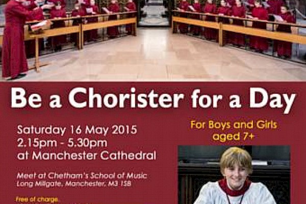 Be a Chorister for a Day