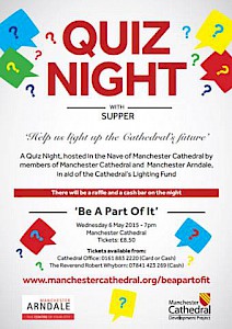 There is still time to purchase tickets for the Cathedral Quiz Night!