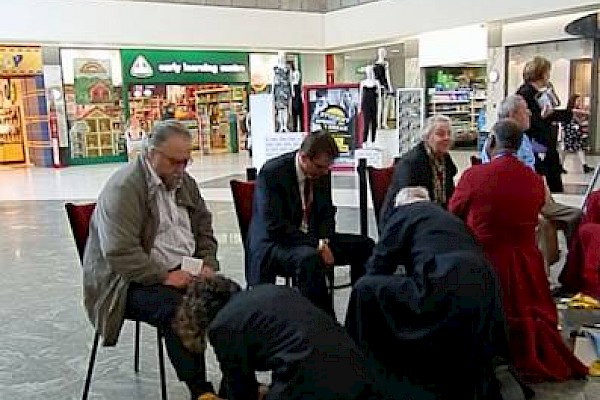 Maundy Thursday Shoe Shine