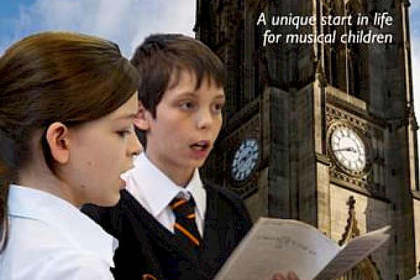 Choristers at Manchester Cathedral