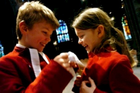 Choristers on BBC Radio Manchester